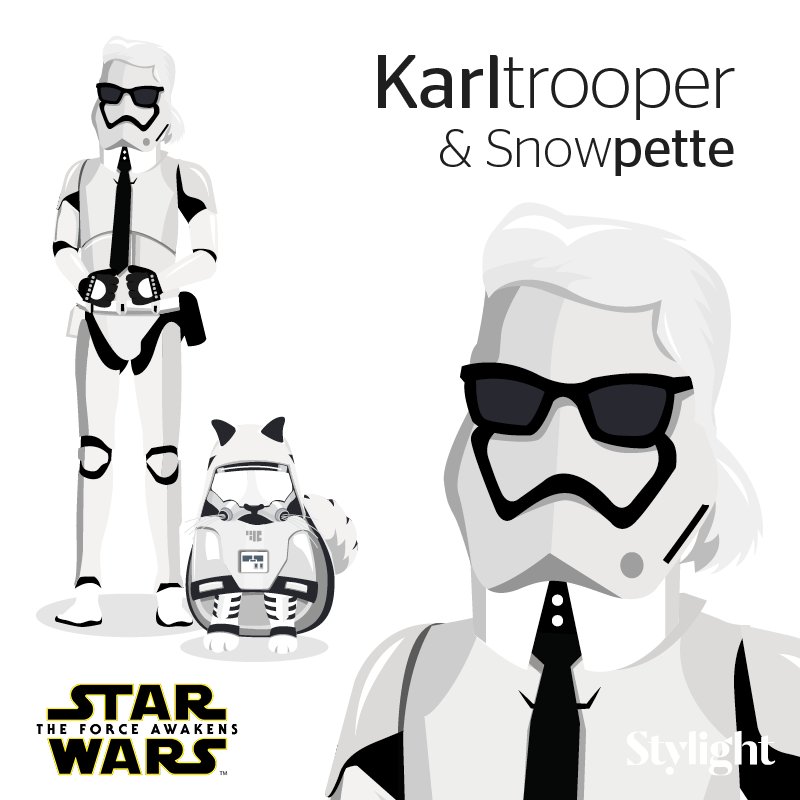 May The Style Be With You - fashioniści jako bohaterowie Star Wars