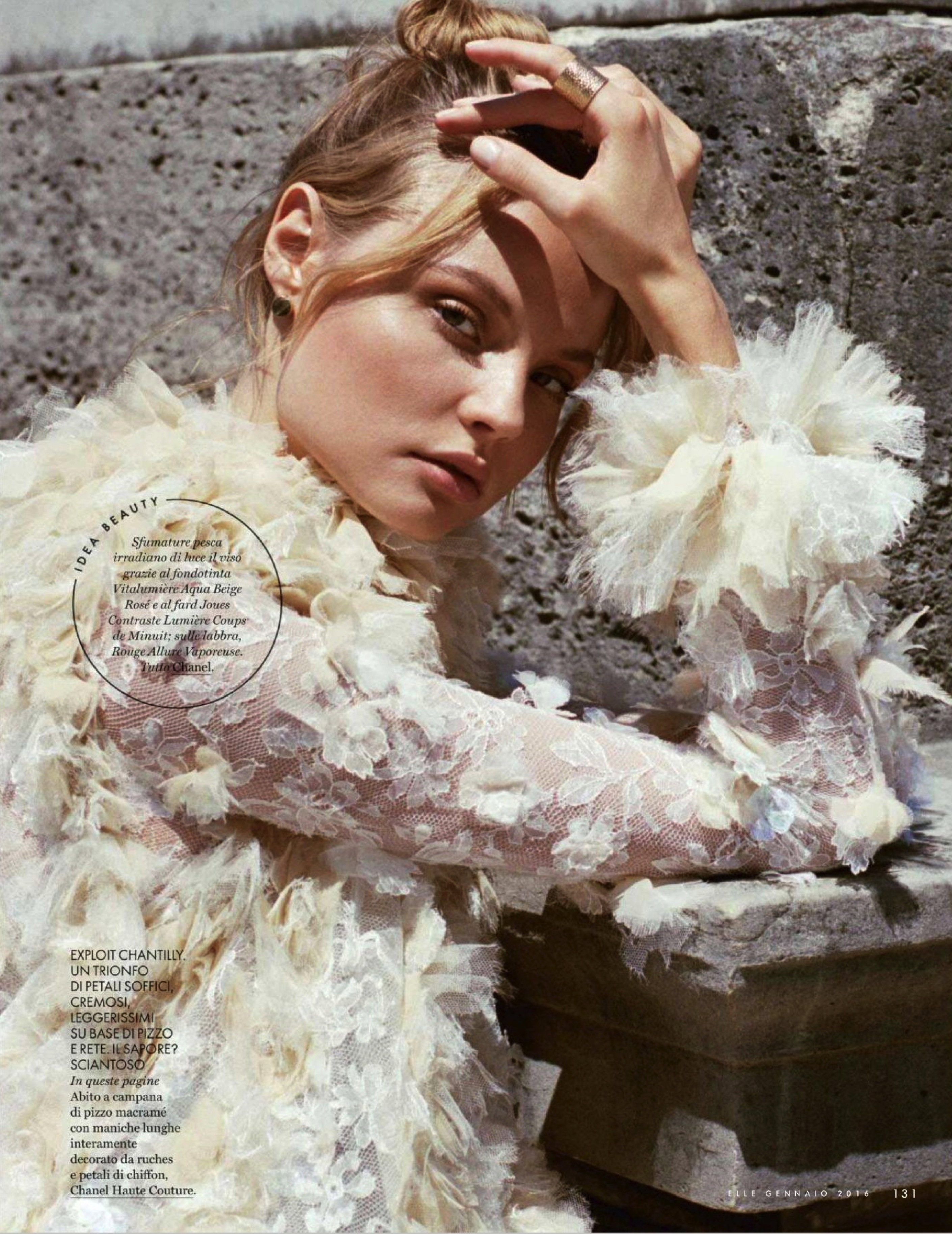 Magdalena Frąckowiak dla ELLE Italia!