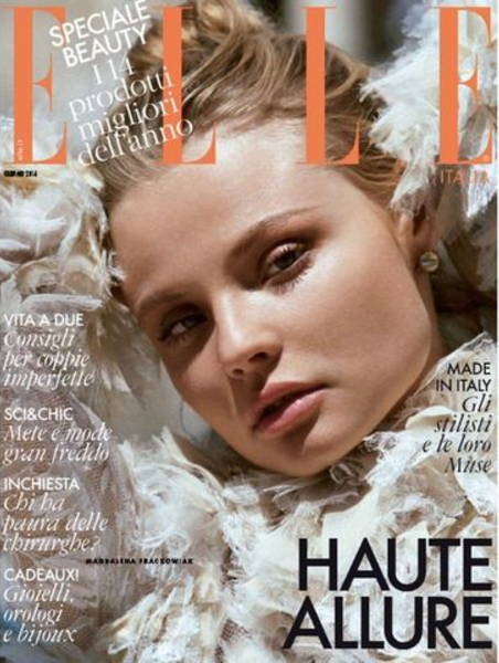 Magdalena Frąckowiak dla ELLE Italia!