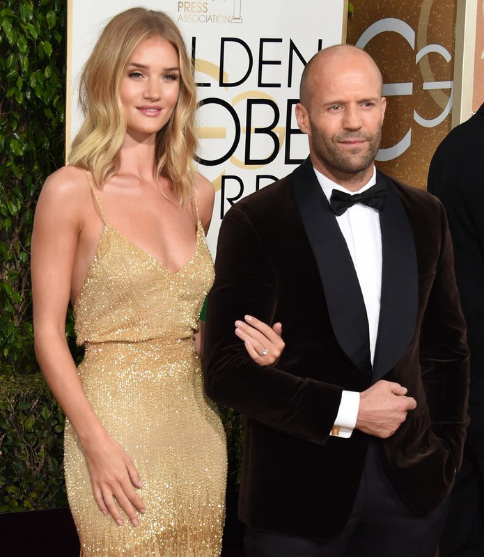 Rosie Huntington-Whiteley i Jason Statham są zaręczeni!