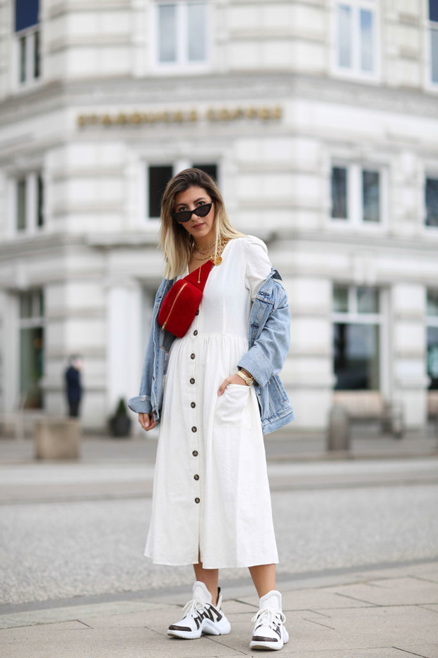 Street Style In Hamburg - March 27, 2018
