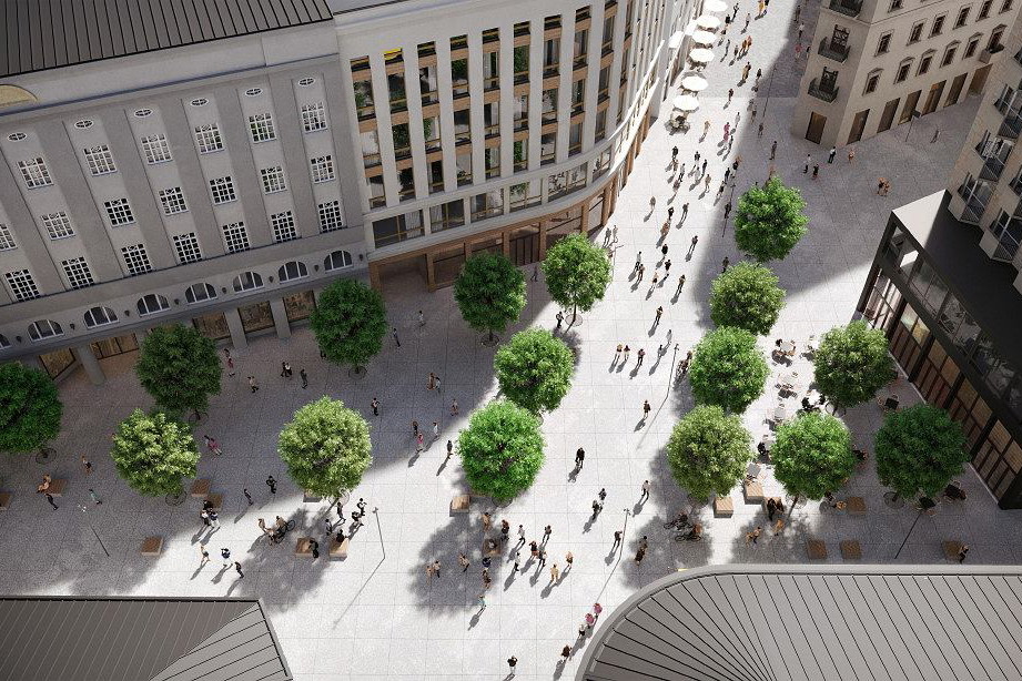 Plac Pięciu Rogów , ZDM / WXCA Sp. z o.o.