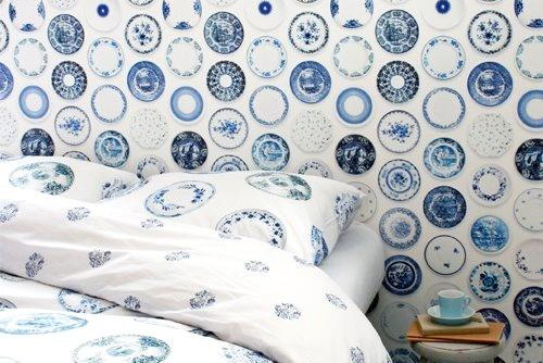 Piękne wnętrza: wzory jak z chińskiej porcelany