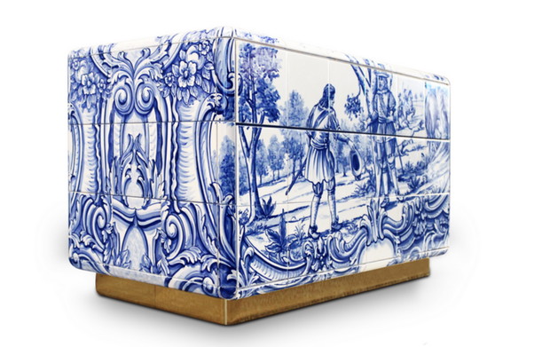 Piękne wnętrza: wzory jak z chińskiej porcelany