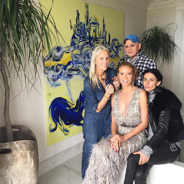 Złote globy 2016: gwiazdy na Instagramie, Heidi Klum, fot. @heidiklum