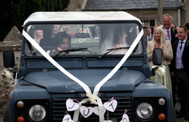 Kit Harington and Rose Leslie wedding