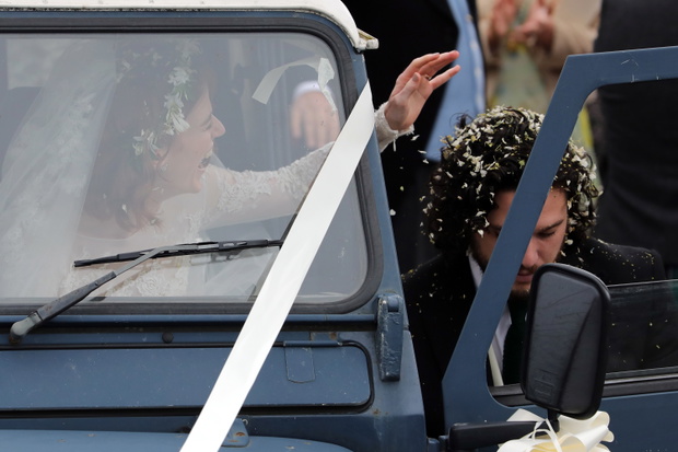 Kit Harington and Rose Leslie Wedding Sightings