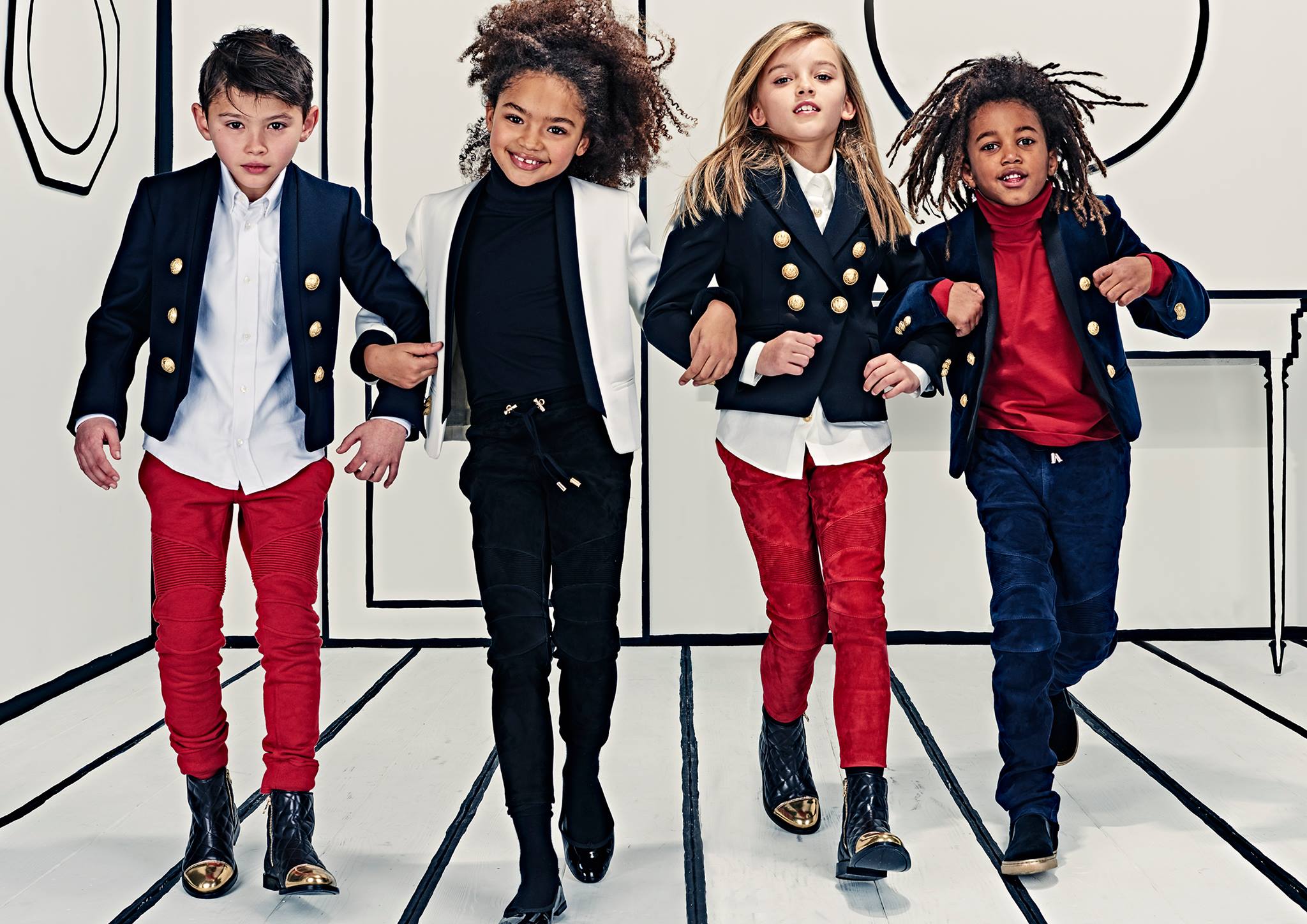 Kolekcja Balmain dla dzieci 2016