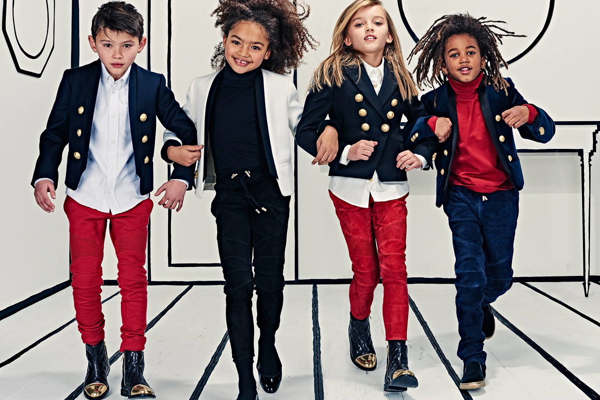 Kolekcja Balmain dla dzieci 2016