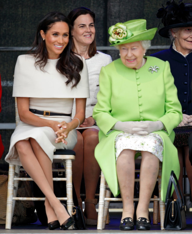 The Duchess Of Sussex Undertakes Her First Official Engagement With Queen Elizabeth II