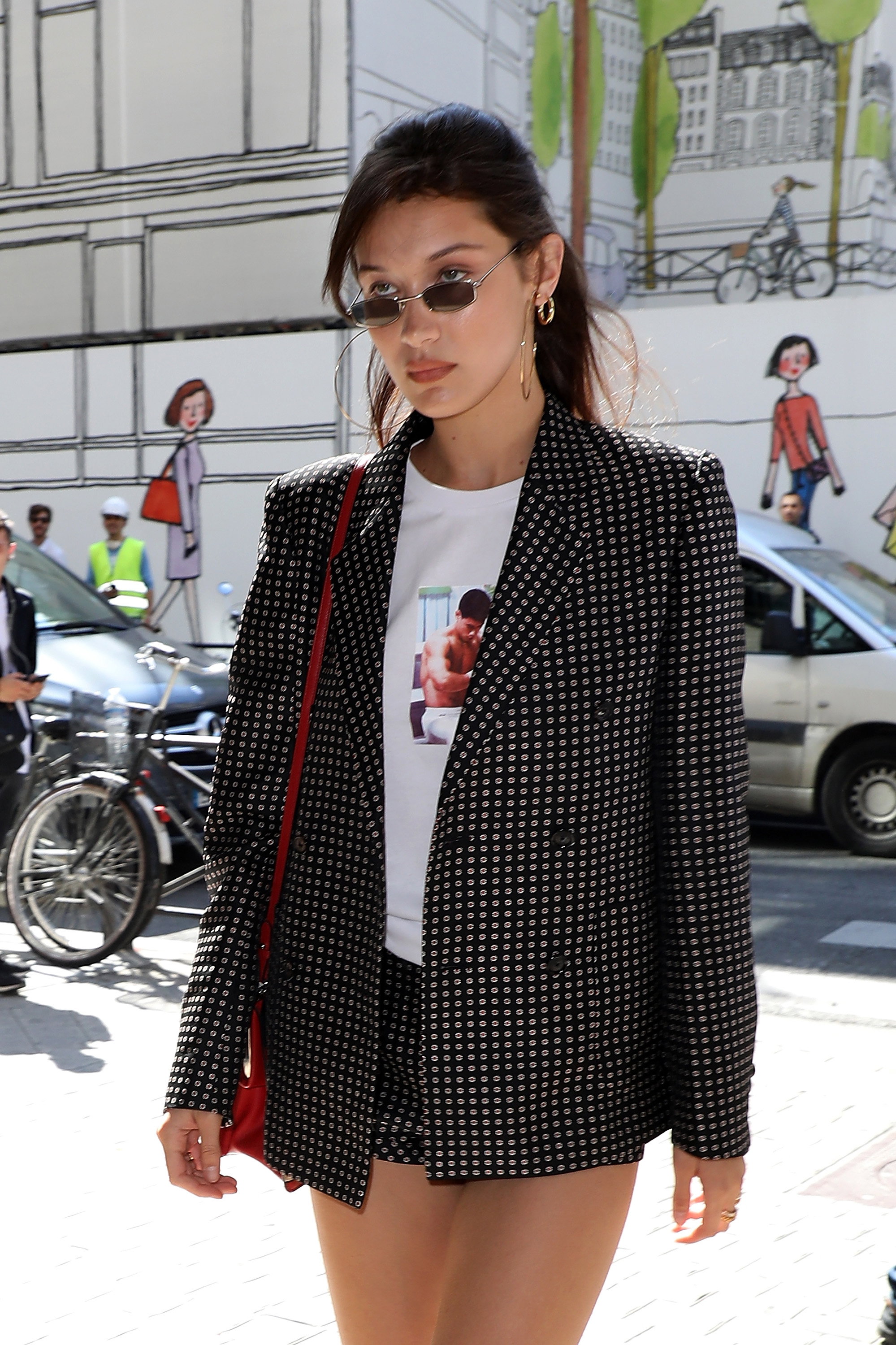 Bella Hadid w Paryżu, 20.06.2018.