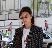 Bella Hadid w Paryżu, 20.06.2018.