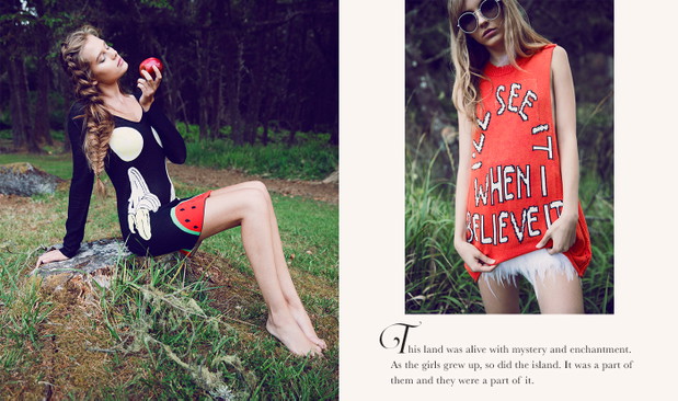 Lookbook Wildfox Fairytale wiosna 2016