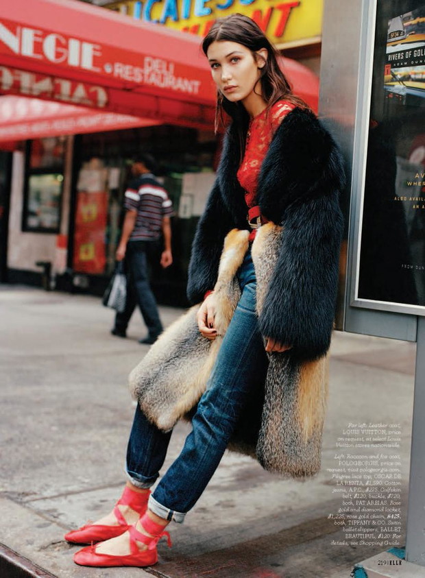 Bella Hadid dla ELLE Brasil i ELLE US!