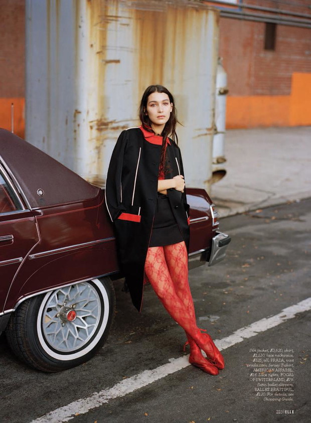 Bella Hadid dla ELLE Brasil i ELLE US!