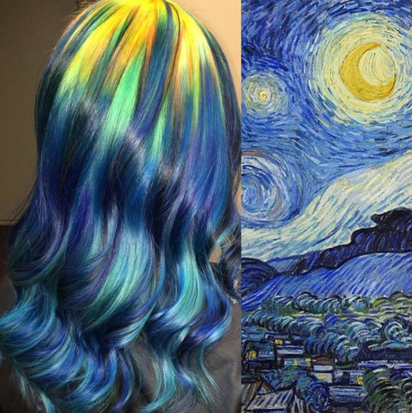 Fine arts: kolor włosów inspirowany dziełami mistrzów malarstwa
