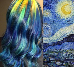 Fine arts: kolor włosów inspirowany dziełami mistrzów malarstwa