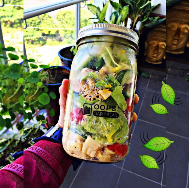 #Jarsalad - sałatka w słoiku