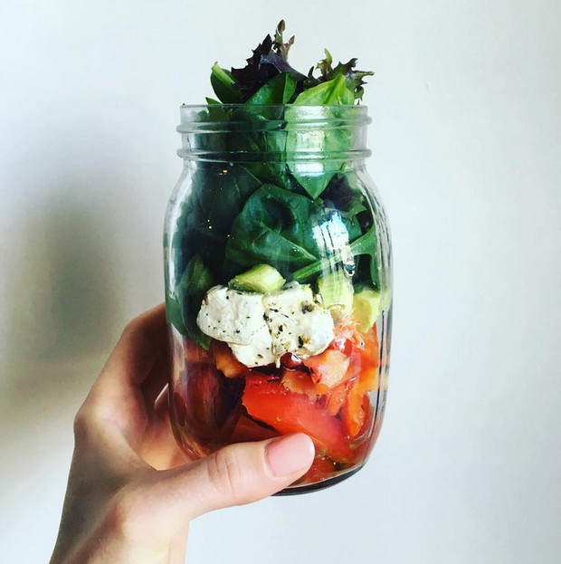 #Jarsalad - sałatka w słoiku