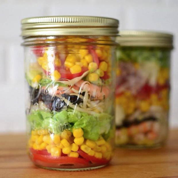 #Jarsalad - sałatka w słoiku