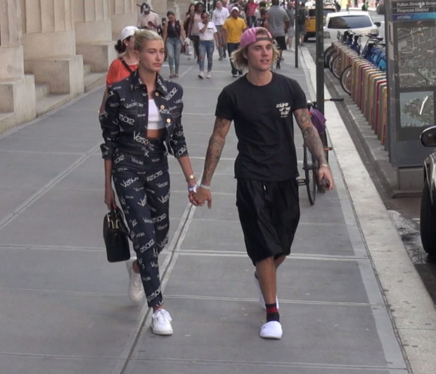 Justin Bieber z dziewczyną w Nowym Jorku