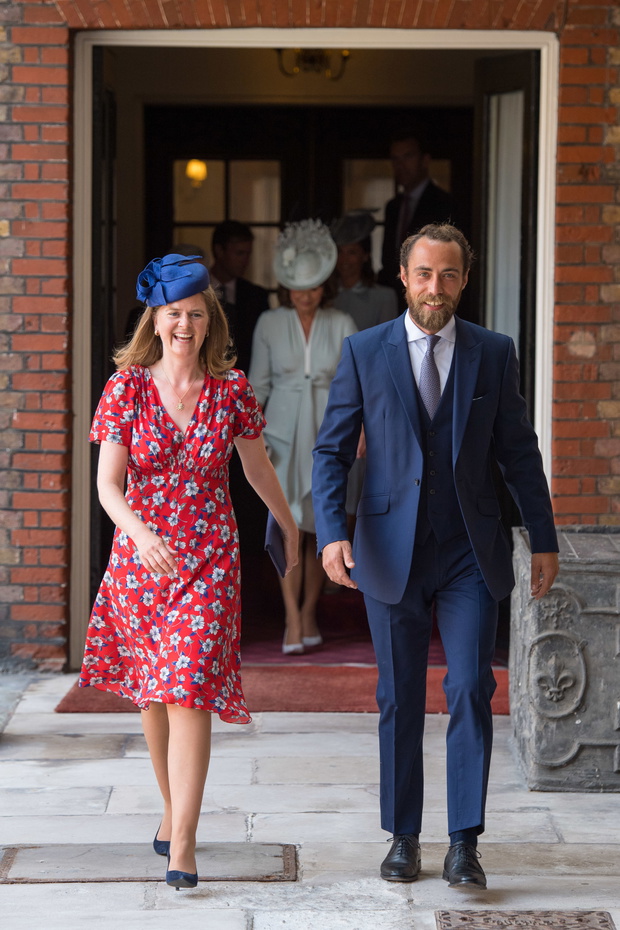 Christening Of Prince Louis Of Cambridge At St James's Palace