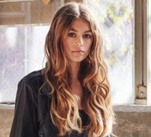 Kaia Gerber, córka Cindy Crawford w kampanii Chrome Hearts