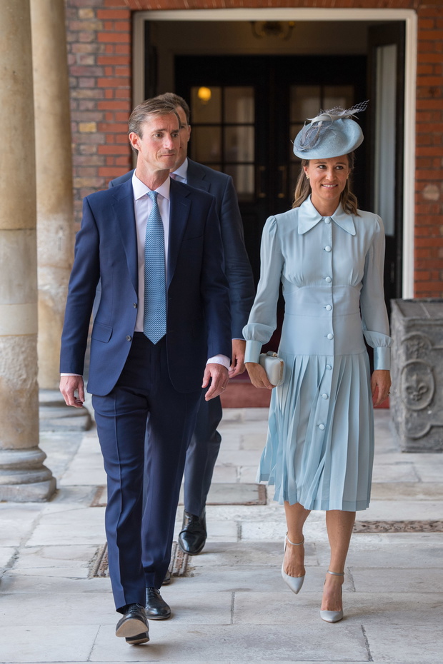 Christening Of Prince Louis Of Cambridge At St James's Palace