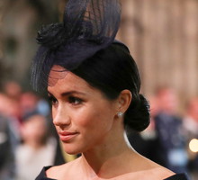 Meghan Markle na obchodach 100. rocznicy Royal Air Force w opactwie Westminster Abbey, 10.07.2018.