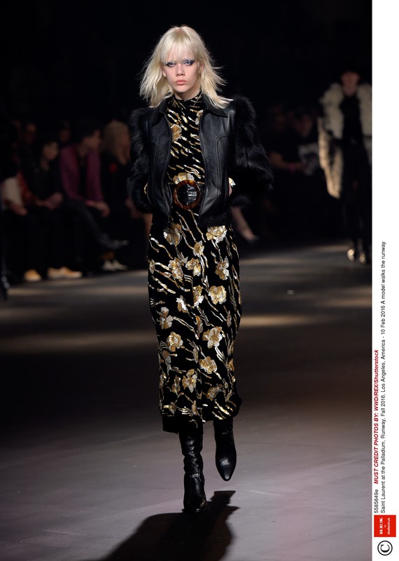 Saint Laurent jesień-zima 2016