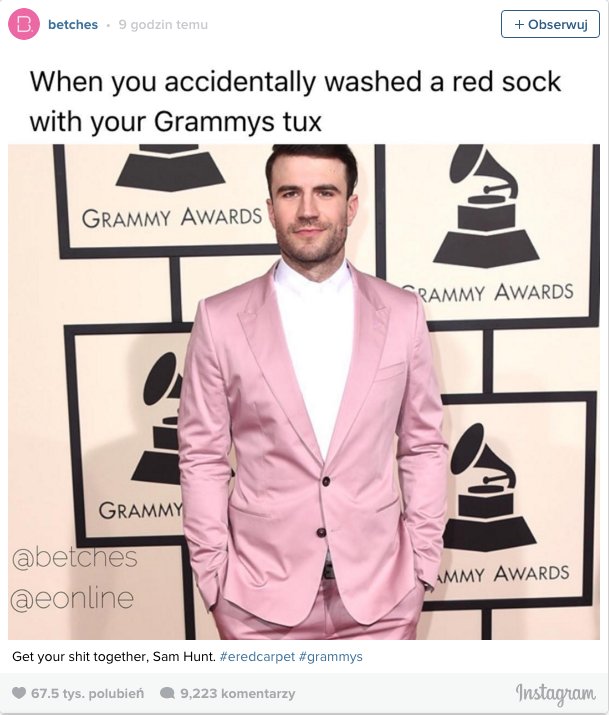 Grammy 2016: najlepsze memy z udziałem gwiazd