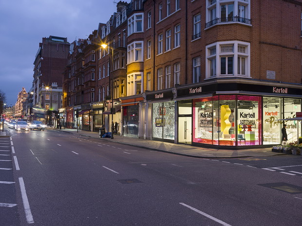 Kartell otwiera swój pierwszy flagowy butik w Londynie