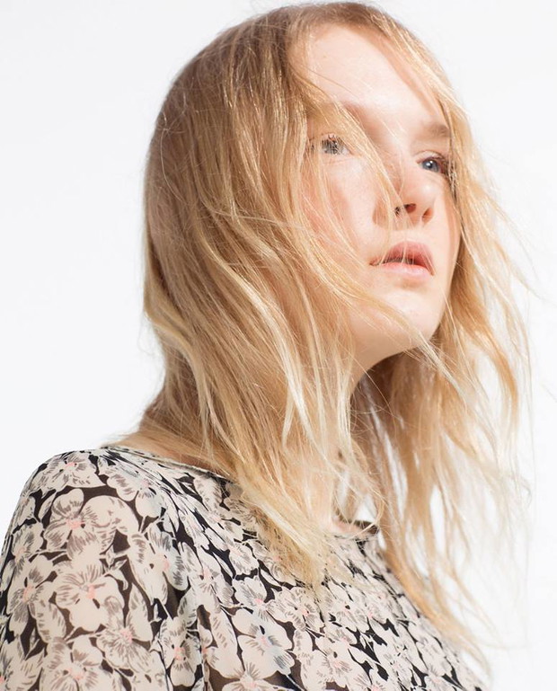 Maja Salamon w sesji Zara