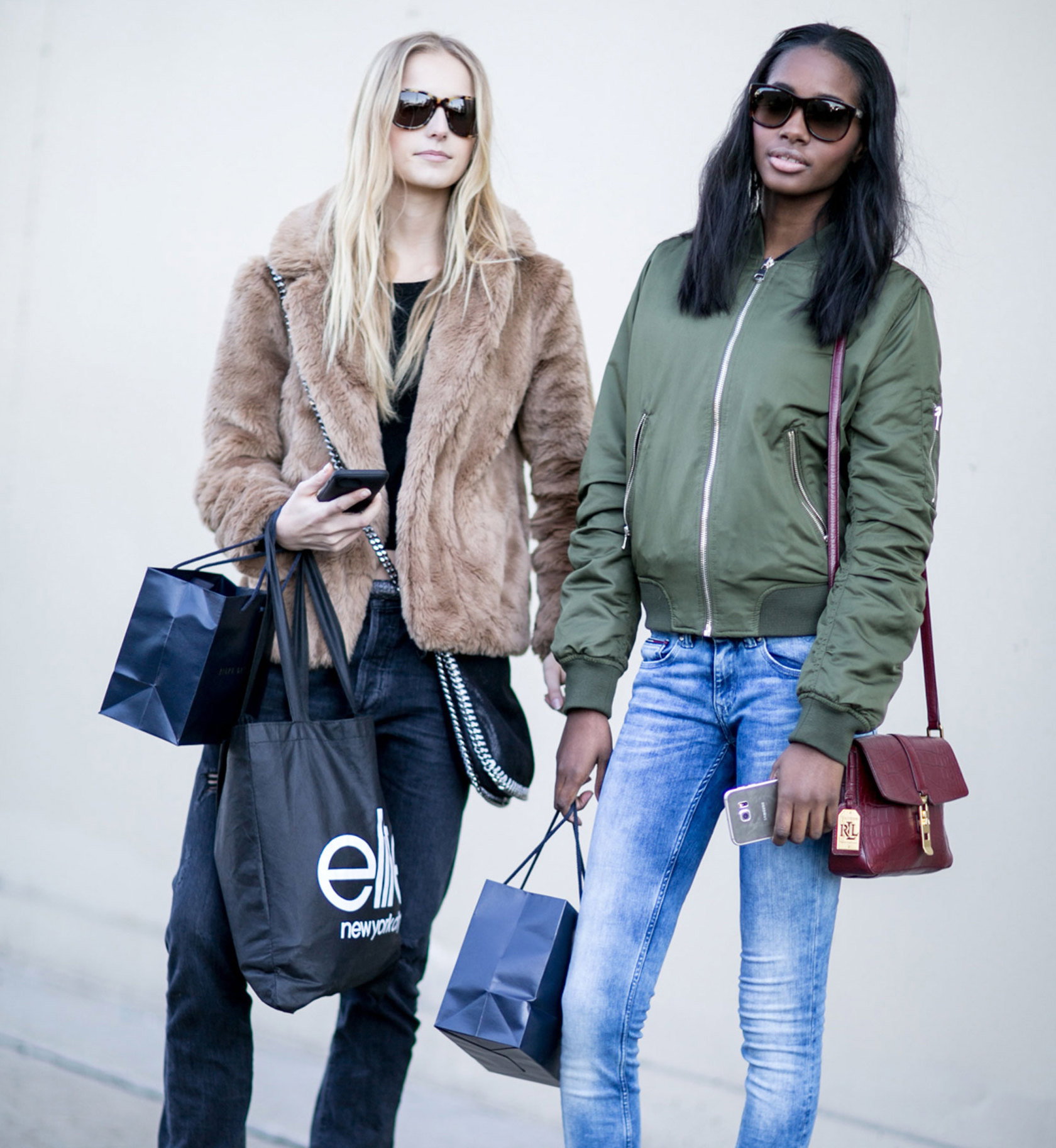 Street fashion: modelki off duty w Nowym Jorku