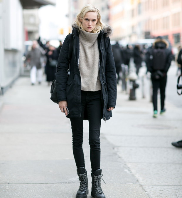 Street fashion: modelki off duty w Nowym Jorku
