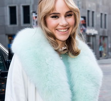 Suki Waterhouse na Tribeca Film Festival 2018.