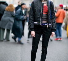 Street fashion: modelki off duty na Milan Fashion Week j-z 2016/2017