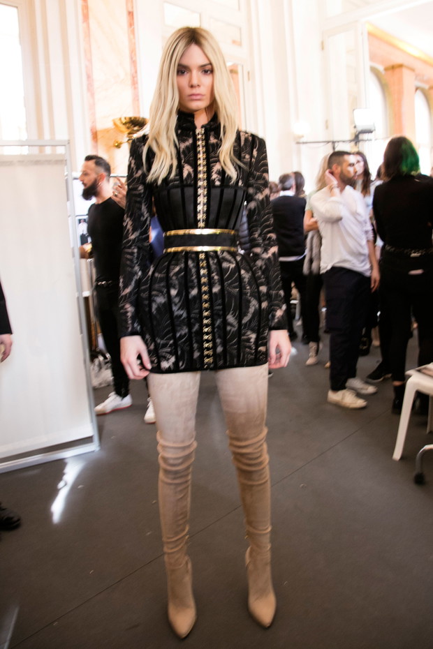 Balmain jesień-zima 2016/2017 - backstage