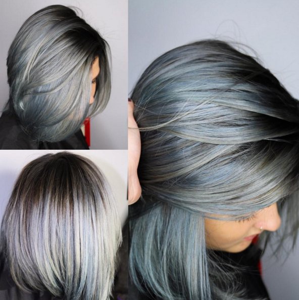 Denim hair - nowy trend w koloryzacji włosów?