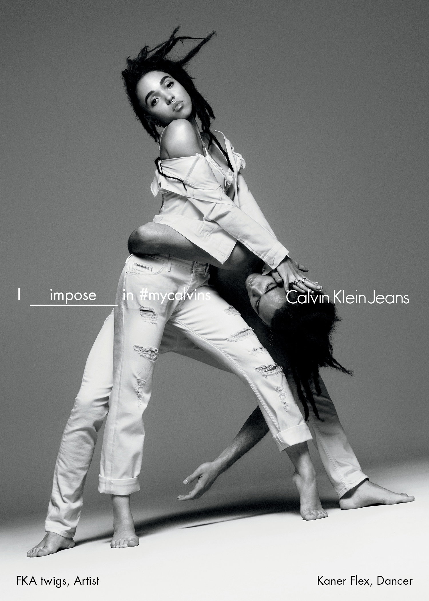 FKA twigs w kampanii Calvin Klein Jeans wiosna 2016