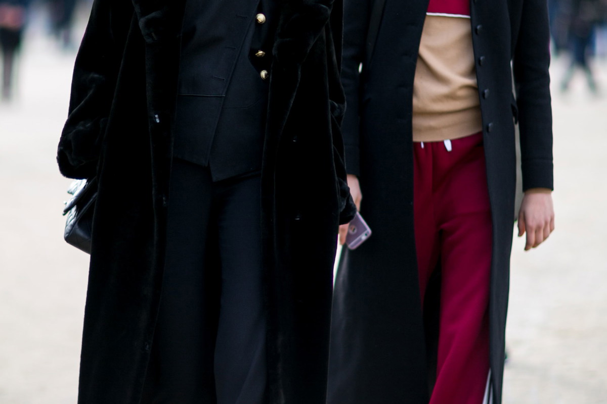 Street fashion: modelki off duty na Paris Fashion Week j-z 2016/2017