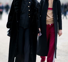 Street fashion: modelki off duty na Paris Fashion Week j-z 2016/2017