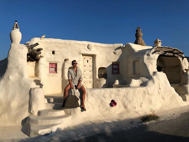 Łukasz Jemioł na Mykonos