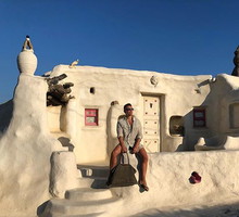 Łukasz Jemioł na Mykonos