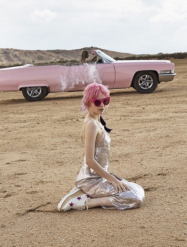 Lourdes Leon i Grimes w kampanii perfum Pop
