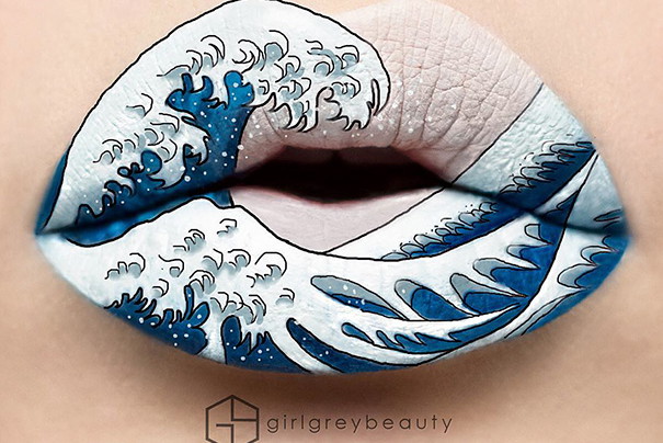 Makijaż ust jak sztuka. Poznaj Girl Grey Beauty