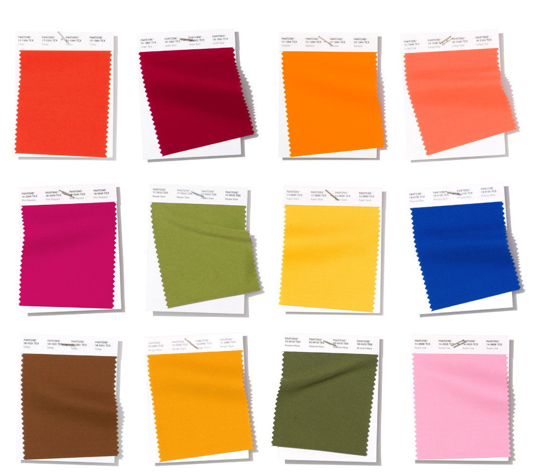 PANTONE kolory sezonu SS 2019, NYFW