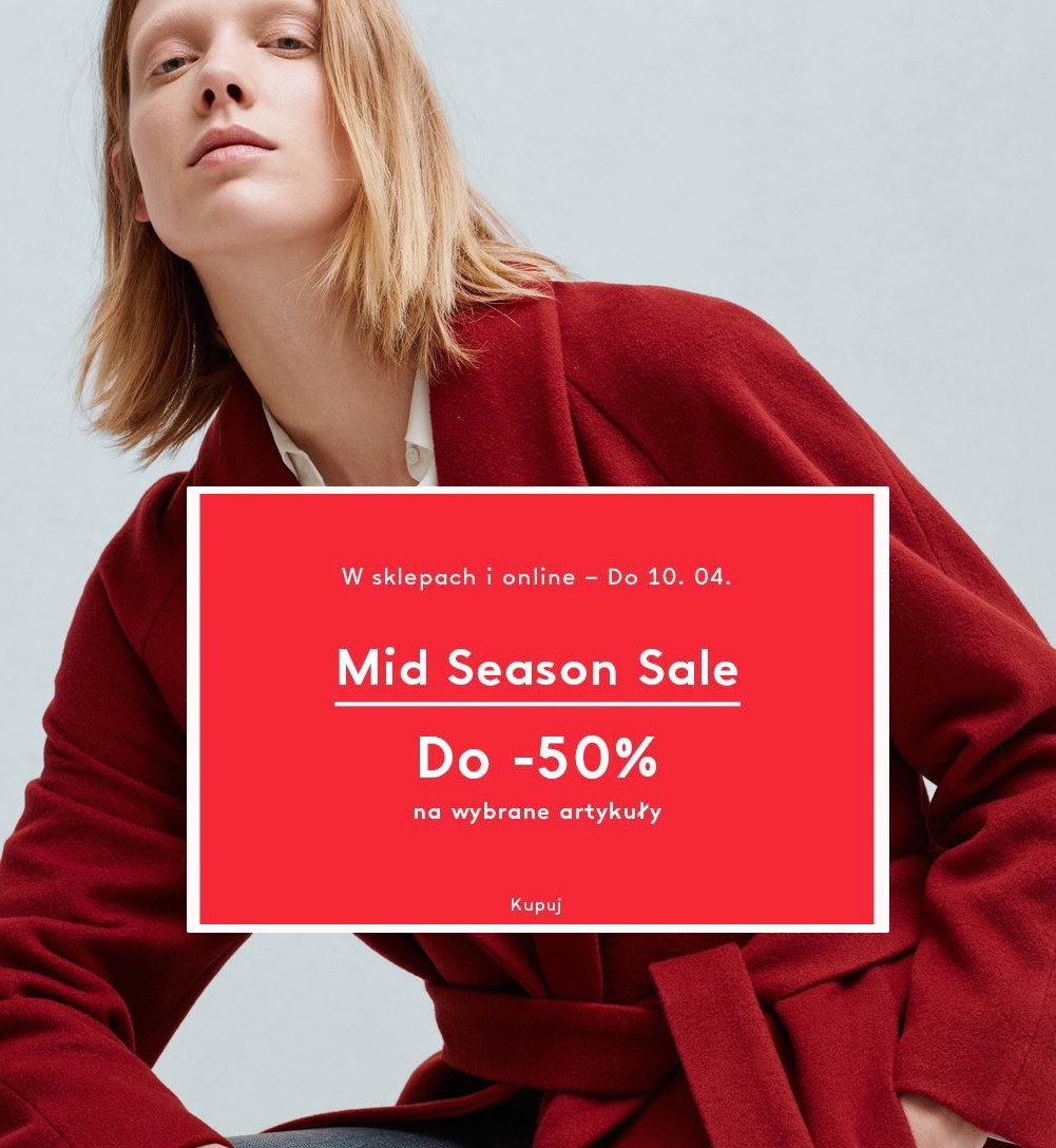 Mango Mid-Season Sale wiosna 2016