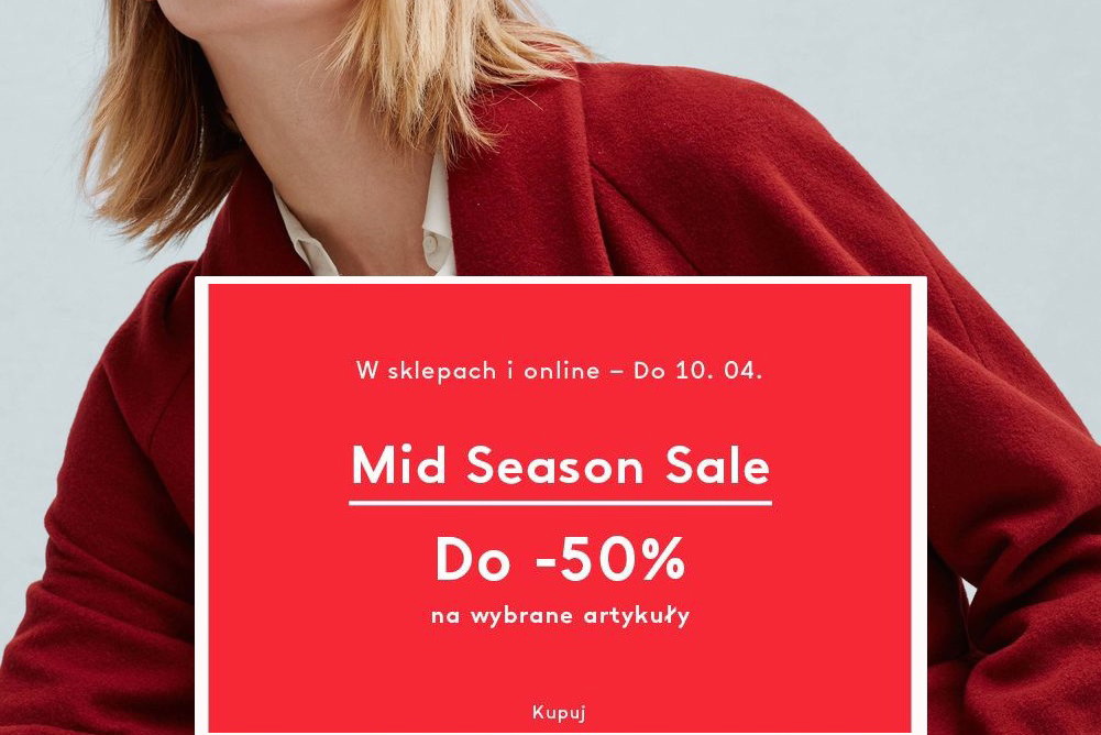 Mango Mid-Season Sale wiosna 2016