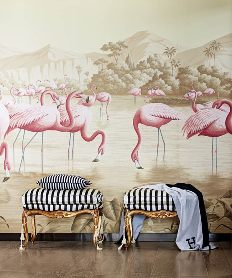 Tapeta de Gournay z kolekcji Papiers Peints Panoramiques